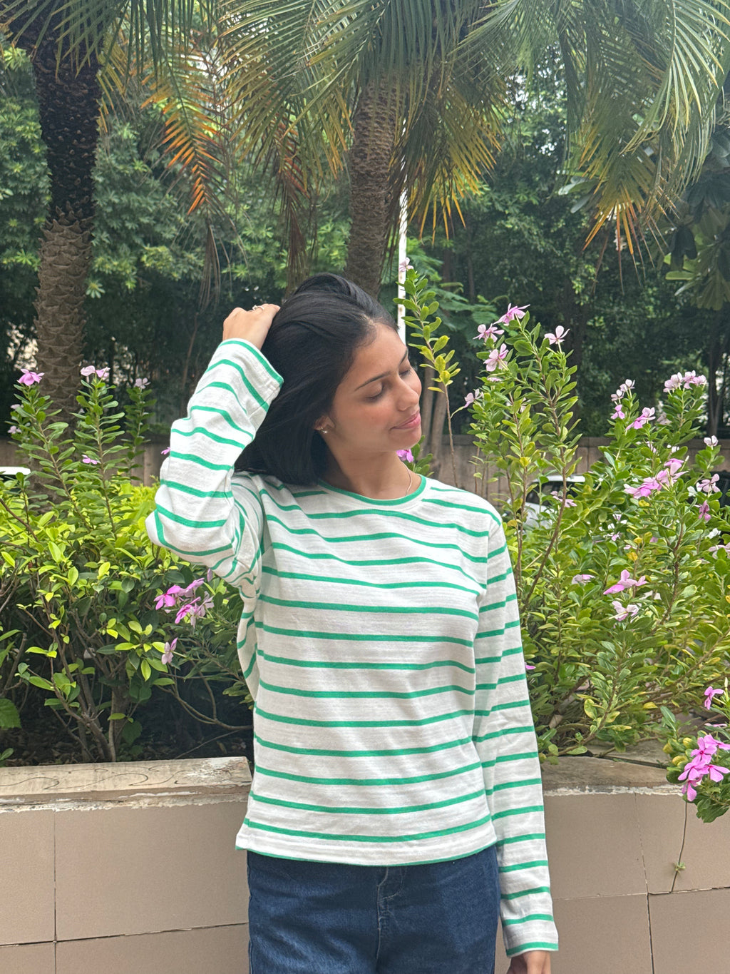 Full Sleeve Striped Tee