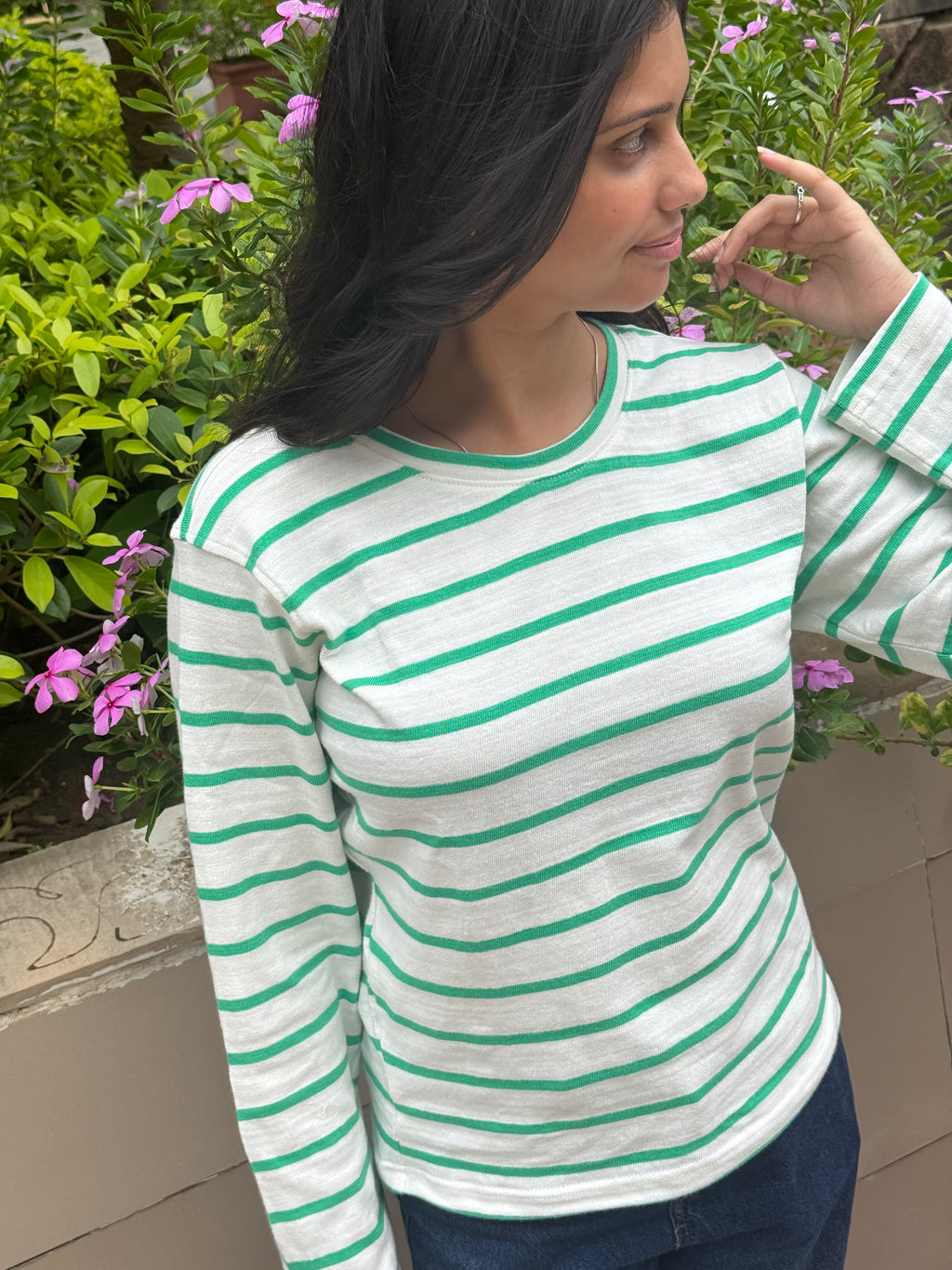 Full Sleeve Striped Tee